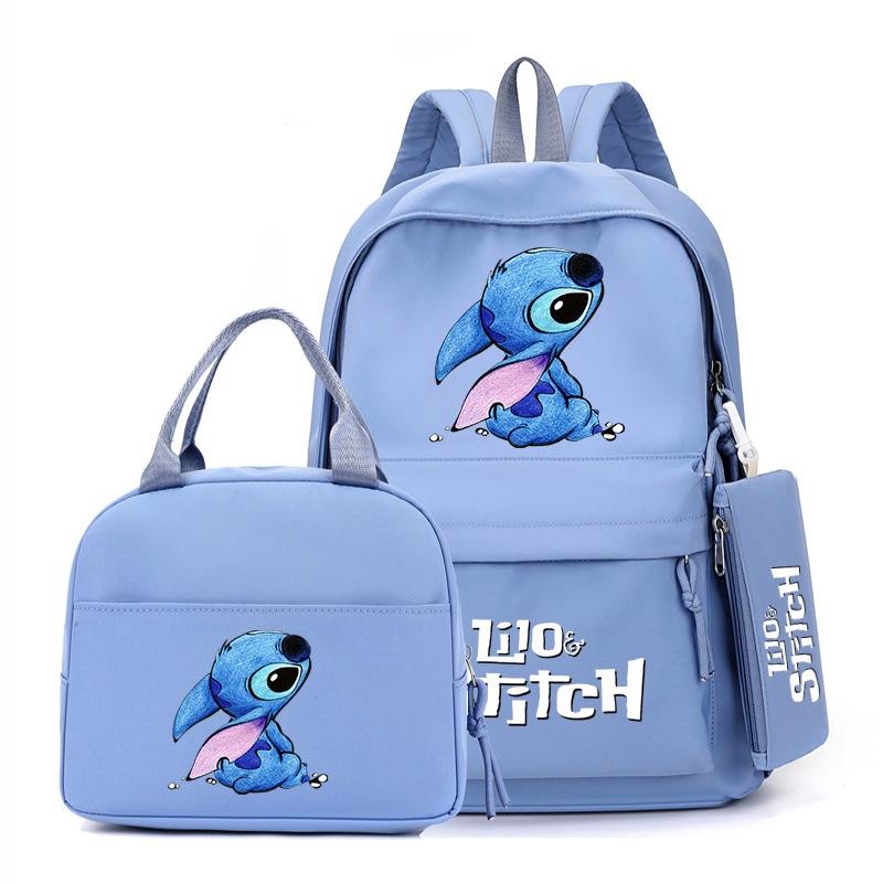 Peripheral Printed Anime Backpack Set, Personalized Trendy Backpack Set For Elementary And Middle School Students