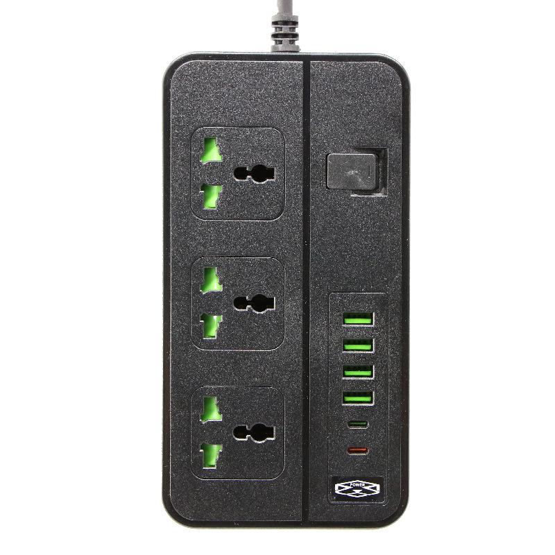 

Multifunctional row socket British American Ou Tai standard socket usb + type-c fast charging converter wiring board