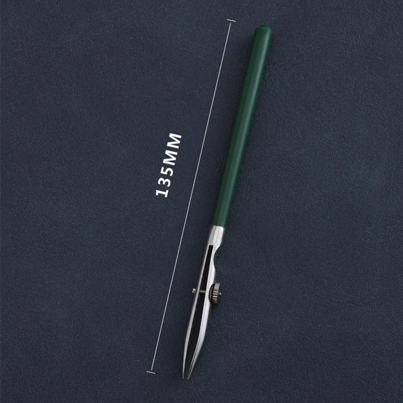 1PC Handmade DIY Leather Tools Edge Oil Painting Pen Top Edge Dye Applicator Painting Pen
