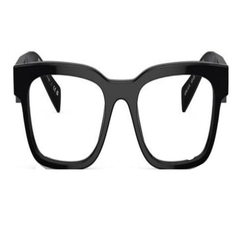 Prada Optical Glasses [Available Prescriptions] Solid Color Without Lenses, Square Frame, Men's Black 54 Basic Packaging-glasses Case + Packaging Box