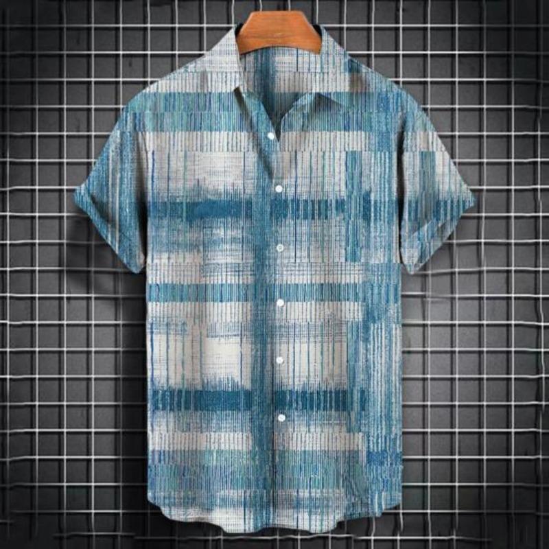 Men Summer Tops Fashion Lapel Quick Drying Men Summer Shirt Casual Men Summer Shirt Men Summer Tops Beachwear