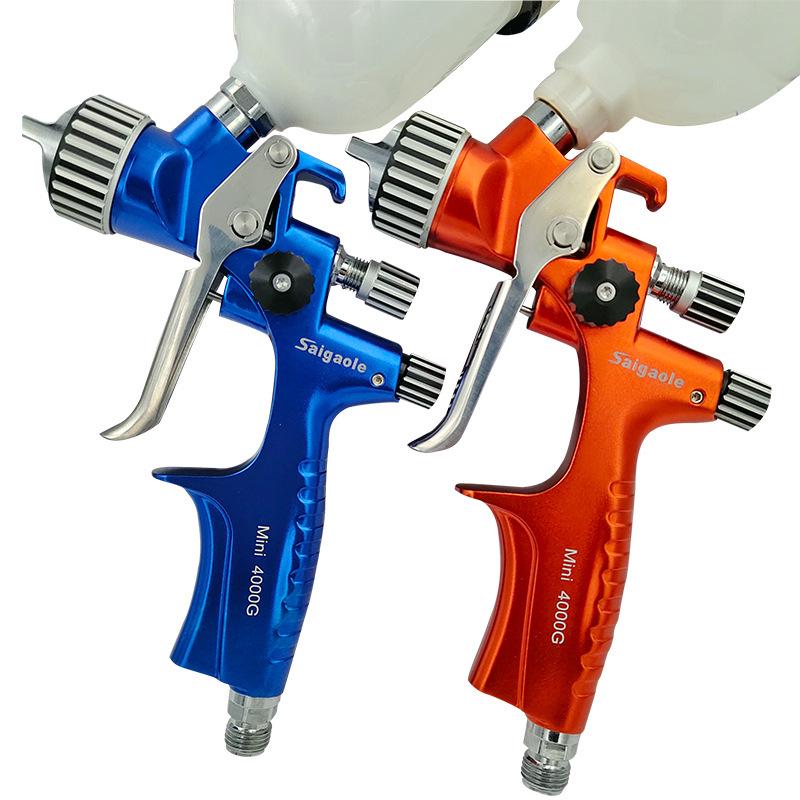 Mini4000G High Atomization Car Paint & Leather Repair Spray Gun, 1.0/1.2 Caliber
