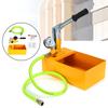 NEW Yellow Water Pressure Tester 25KG Manual Hydraulic Water Pressure Test Pipeline Tester Pump Machine 2.5MPa Pipeline Tester 25KG
