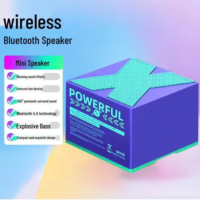 

Portable Bluetooth Speaker 360° Surround Sound with Deep Bass X3