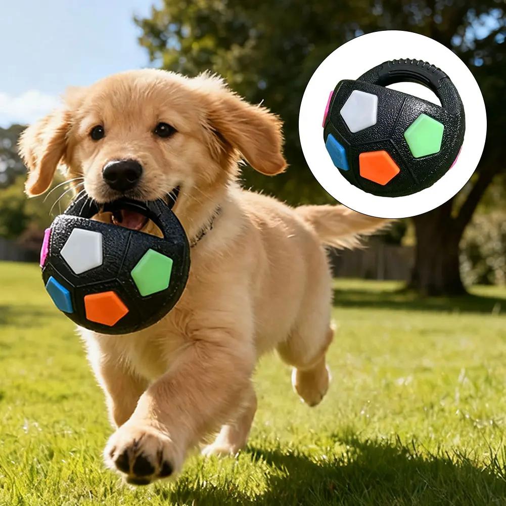 New Pet Soccer Toys Chewing and Squeaking Sounds Interactive Play Large Dogs Companion Toys Outdoor Training Pet Supplies