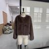 Europe, America, Autumn and Winter New Women's Clothing Fashion Warm Short Environmentally Friendly Fur Fur Coat Women's Autumn