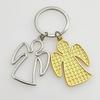 Trendy Angel Wing Keyring Protective Amulet for Men Women Backpack Pendant Decor