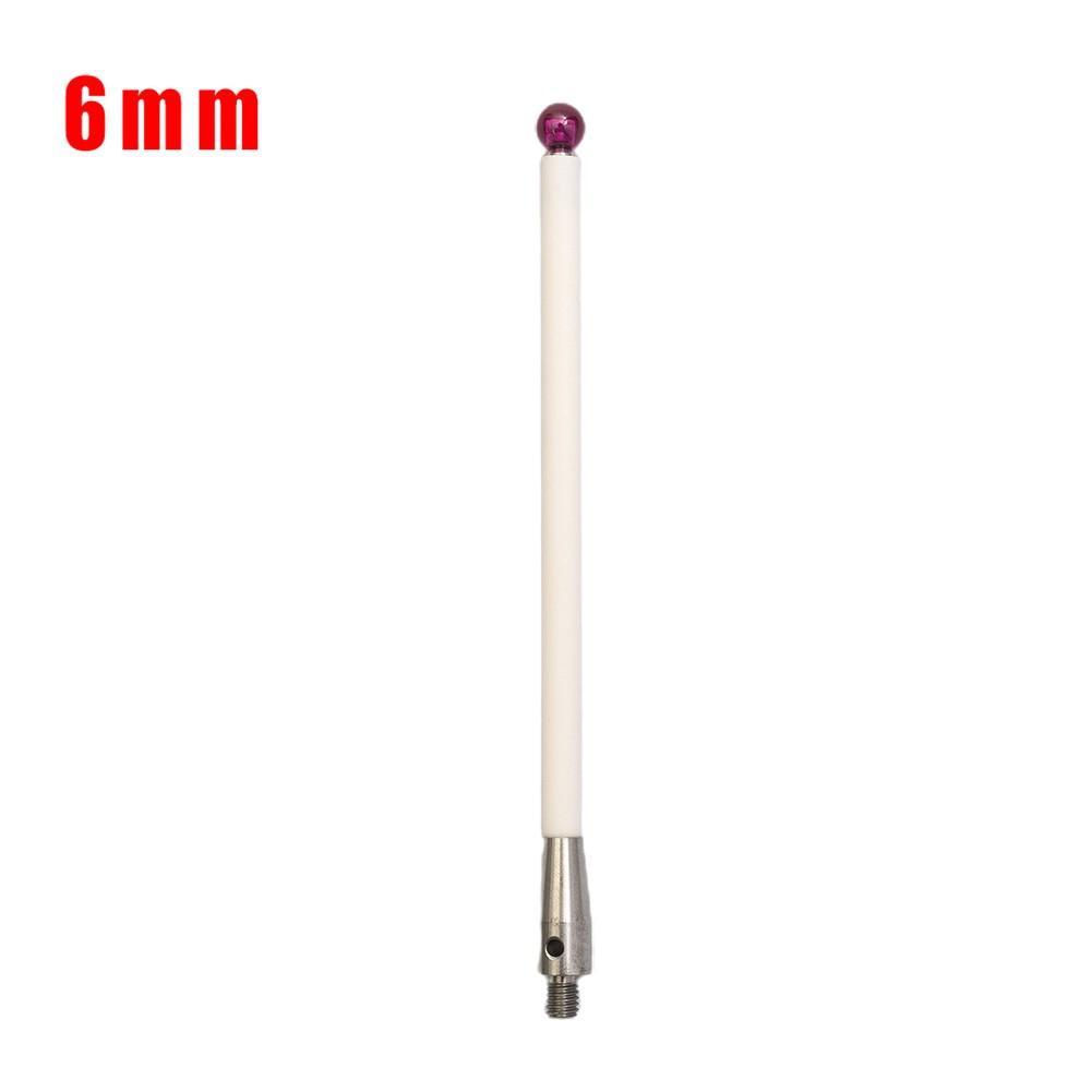 CMM Touch Probe Stylus 6mm Ball CNC Probe Tip Ceramic shaft  A-5000-3712