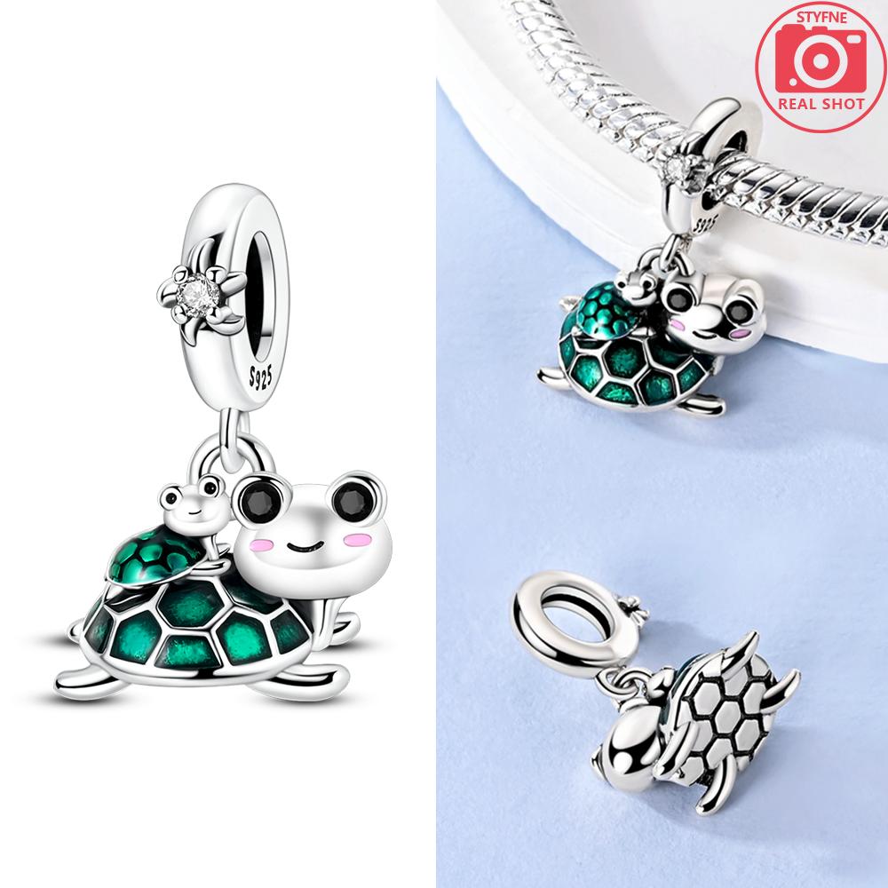 Dreamy Original Copper Autumn-Day Squirrel Pendant Hedgehog Butterfly Cat Beads Fit Women Bracelet Fine Gift Jewelry Women