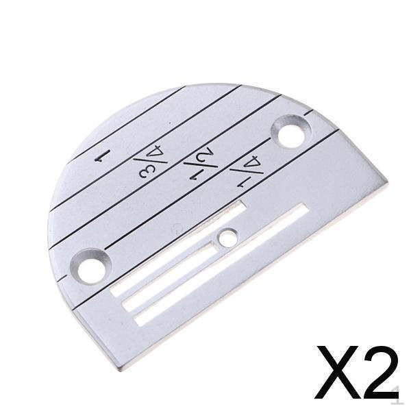 2xMetal B Type Feed Dog Plate for Industrail Single Needle Sewing Machine B33 , 2 Pcs