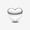 Brand New Copper Metal Heart Charm Bead Component Designed For Authentic Original Bracelet High Quality Fine Jewelry Necklace Heart Shaped Bead