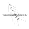304 Stainless Steel Right-Hand Torsion Spring, 0.7mm Wire, 3.5-4.0mm Outer Diameter, Torque Range 60°-180°.