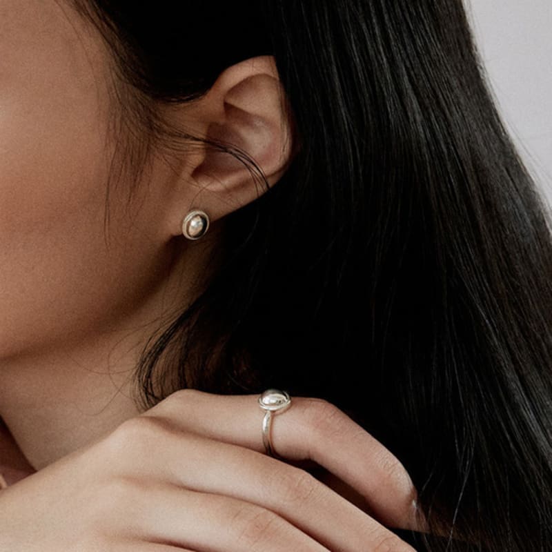 Etrive Olivia Earrings_Silver