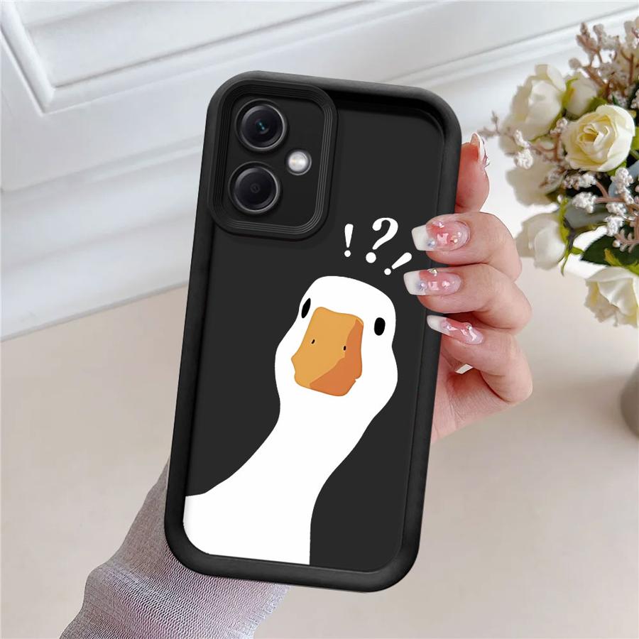 Cute Cartoon Duck Soft Shell Case for Xiaomi Redmi Note 13 12S 10S 12 14 Pro Plus 11Pro 11S 10 11 13Pro+ 14Pro+ 12Pro+