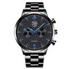 Fashion Watch Men'S Stainless Steel With Quartz Automatic Movement Watch