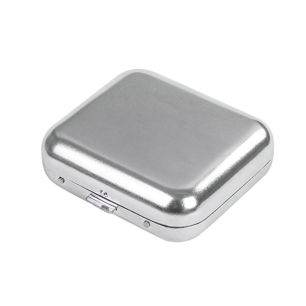 Metal Ashtray Portable Small Ashtray Outdoor Carry-on Pocket Ashtray Creative Car