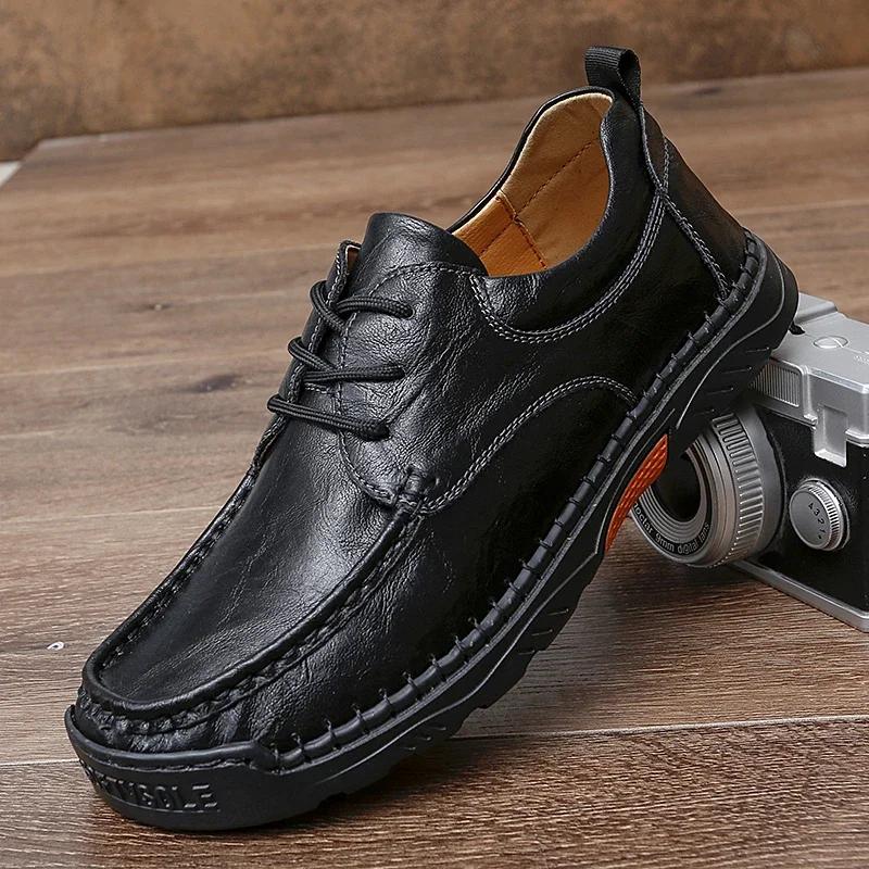 

Мужская повседневная обувь, обувь Lefu, спортивная обувь, новая мода, повседневная обувь Lefu в стиле ретро ручной работы, походы на свежем воздухе и кемпинг38-47 47 чёрный