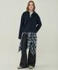 Mott Button Pullover Fleece - Navy
