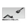 KOKUYO Name Tag Reel IDeo Black NM-R1D