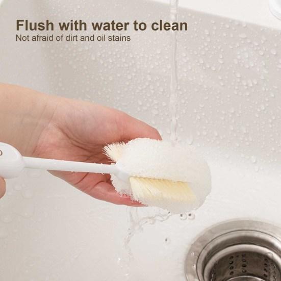 

Анти-деформированная губчатая щетка, не проливающая прочную чистку кухонной бутылки