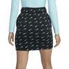 Nike Logo All Over Print Comfortable Casual Skirt Women Skirts Black DD5072-010