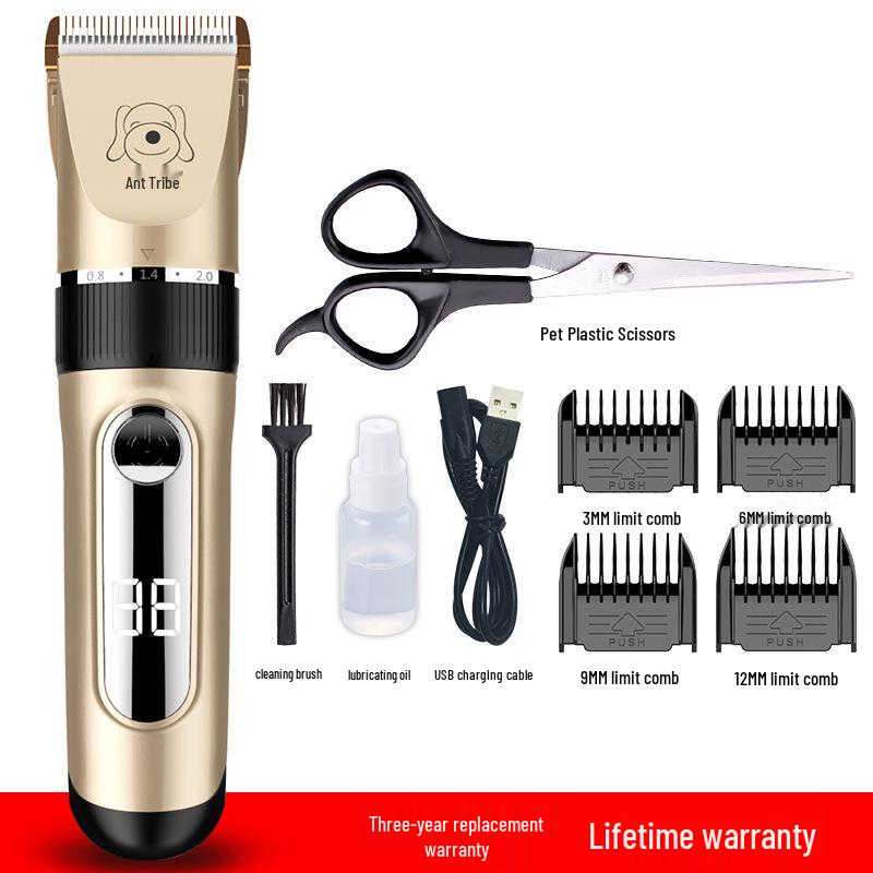 Rechargeable Pet Hair Clipper & Dog Shaver