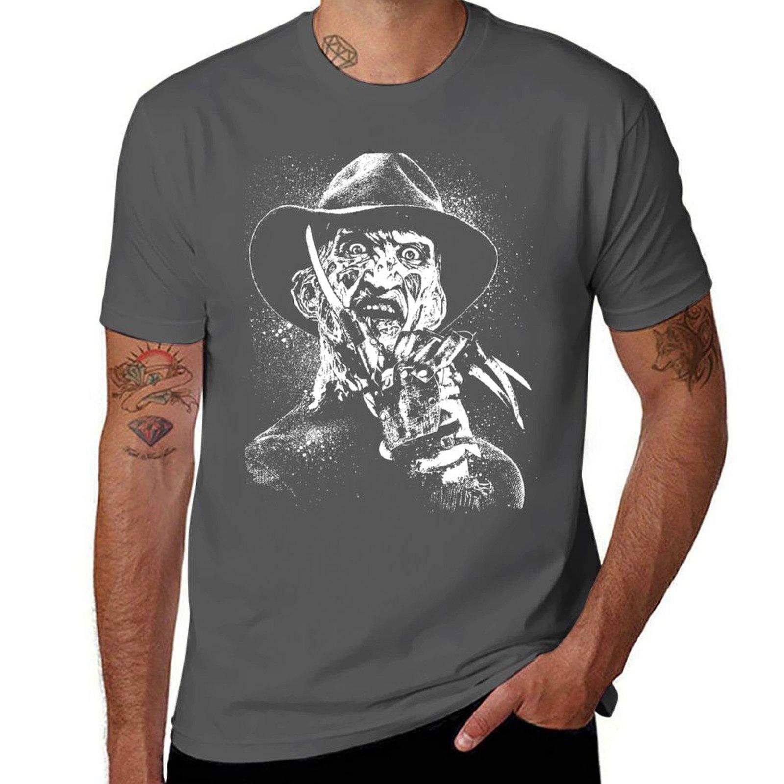 

NIGHTMARE SPLATTER T-Shirt t shirts for man cotton cotton t shirt man anime t shirts for man T-Shirt 4XL