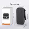 Tragbare Aufbewahrungstasche Stoßdämpfender Organizer-Koffer Kratzfeste Container-Aufbewahrungslösung für die 360 GO 3-Kamera