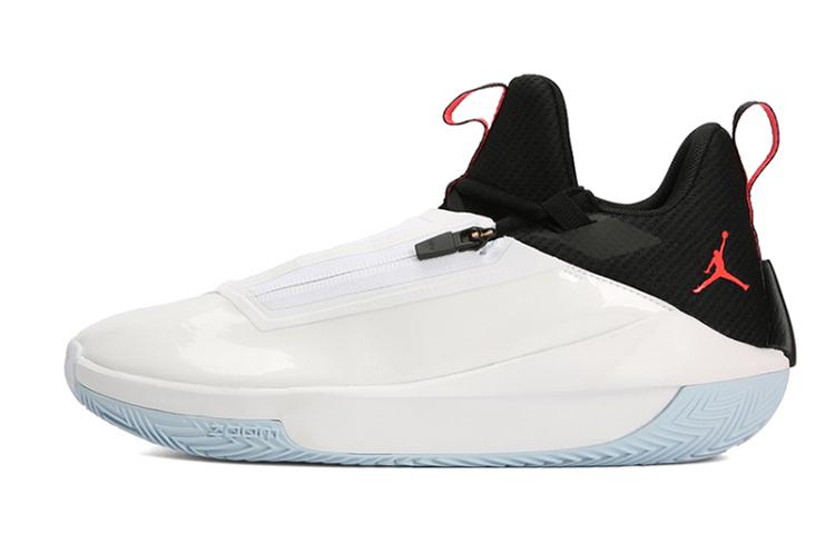 Jordan Jumpman Hustle White Black Red AQ0394-100 42.5