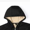 Fleece Men Casual Sports Set Winter Cashmere Tracksuit Male Hoodie Pants Thicken Windproof 2 Pieces Set