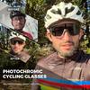 Kapvoe Photochromic Cycling Sunglasses Man Women Fishing Glasses Polarized Sports Bike Glasses MTB Eyewear Bicycle Goggles 2023