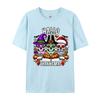 Sugar Skull Christmas Halloween Thanksgiving Hallothanksmas T-Shirts Character Men Tops T Shirt Pure Cotton Clothes