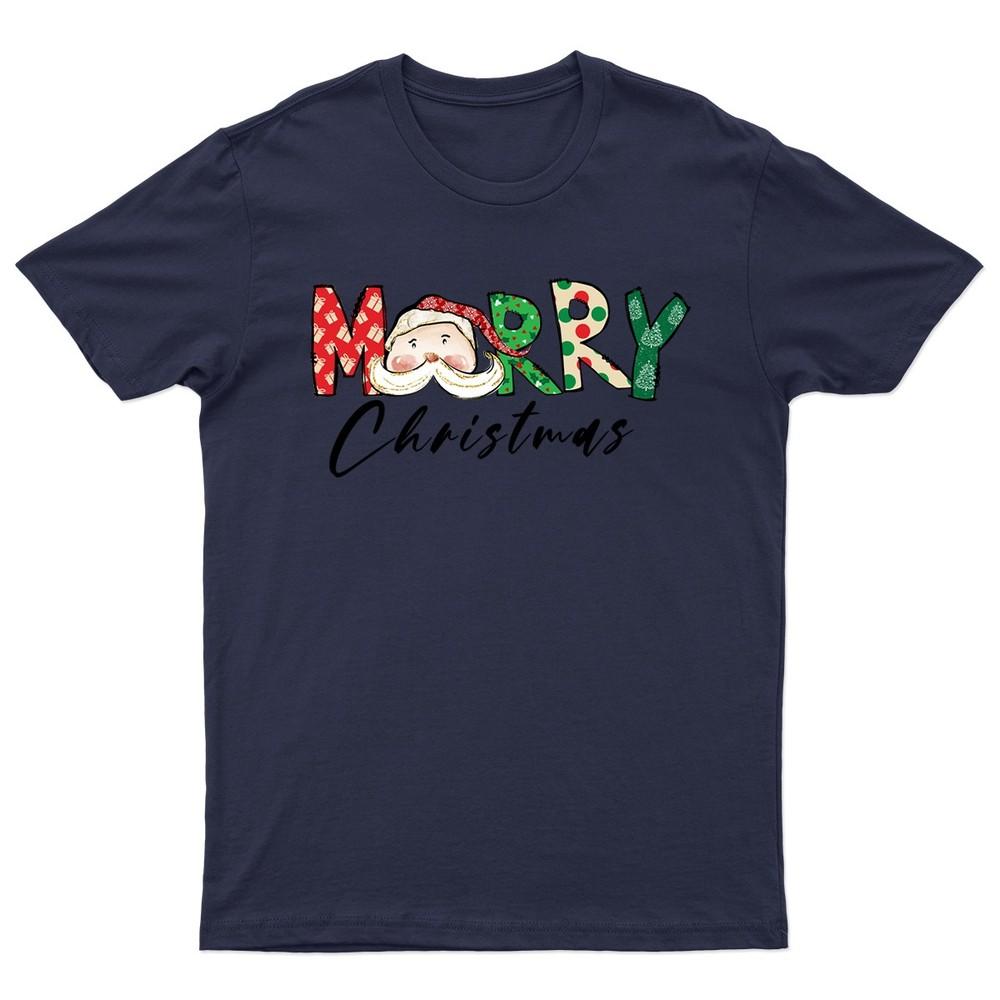 Merry Christmas Santa Claus TShirt Unisex Gift Retro Funny Unisexs Vintage