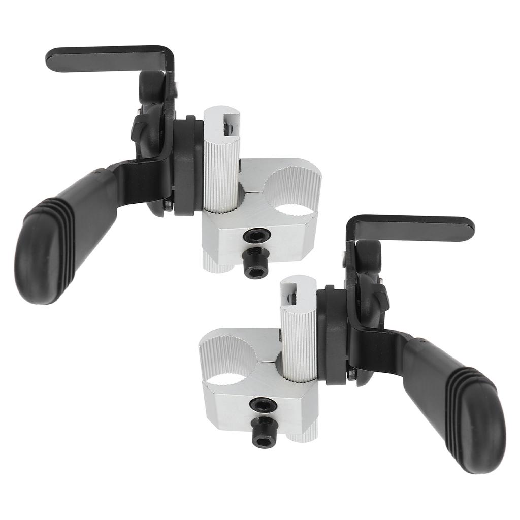 Wheelchair Brake Professional Portable Aluminum Alloy Wheelchair Handbrake Replacement Accessory