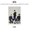 BTS 2016 BTS LIVE On Stage : Epilogue MINI PHOTO CARD Official Photocard