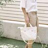 Sea DUCK CANVAS SAND Made in Japan Tote Bag 2WAY Shoulder ALBERTON Simple Waterproof Duck Canvas [CIE] TOTE-M Men's Women's