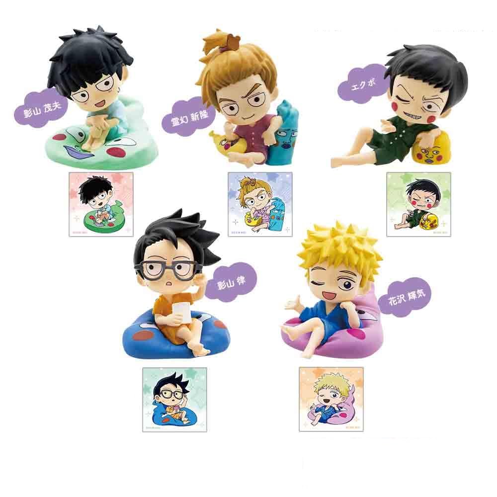 

Mob Psycho 100 III Коллекционная фигурка RICH Chilling Dimple Cushion BOX Бокс-версия. 6 шт