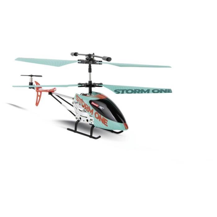 Hélicoptère rc - carrera - storm one - blanc - 15 ans - mixte