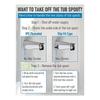 Tub Spout Universal Adapter With Assembly Tool Complete Repair Kit For 1/2In Copper Pipe, 1/2In And 3/4In IPS Thread