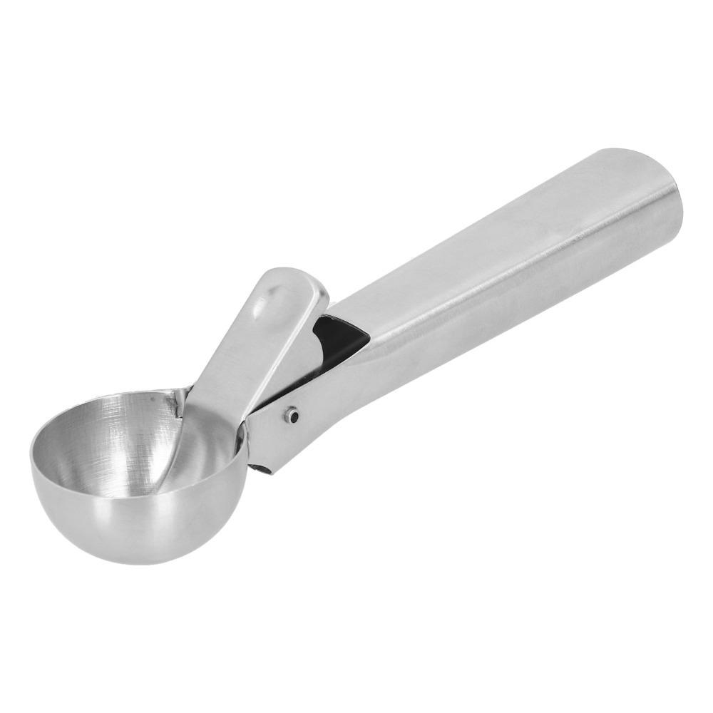 304 Stainless Steel Ice Cream Scoop Dishwasher Safe Stainless Steel Spoon Sundaes