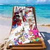 Digital Circus Beach Towel High Absorbency Quickdry Comfortable Lightweight Portable For Swimmingbeachcamping Travel Beach Accessoriesgym