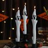 Cute Ghost Taper Candles Halloween Decorations Halloween Centerpieces for Tables Spooky Ghosts Candle Decor for Home Party Room