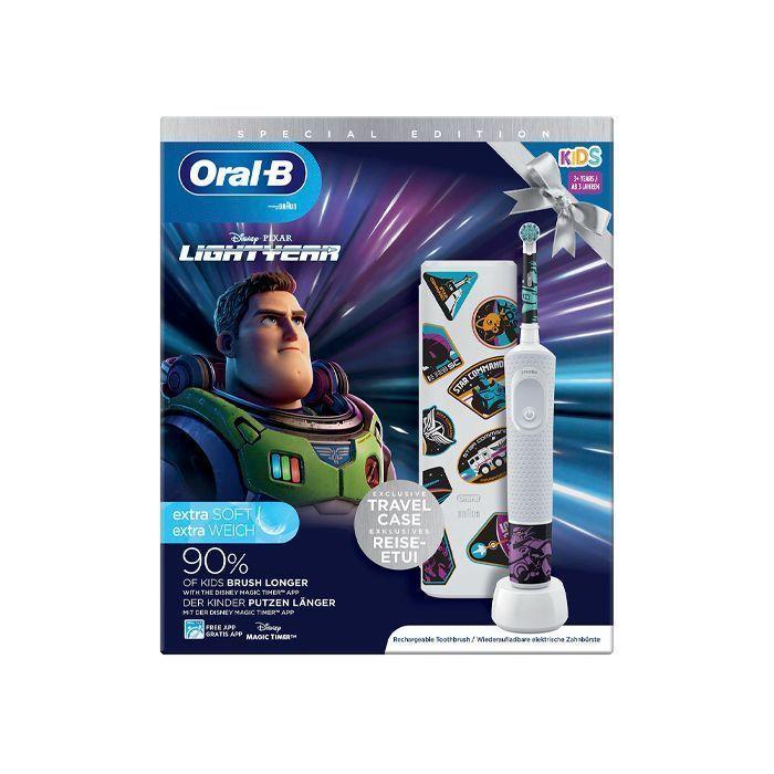 

Oral-B Kids Buzz LightYear Electric Toothbrush Set 2 Pieces