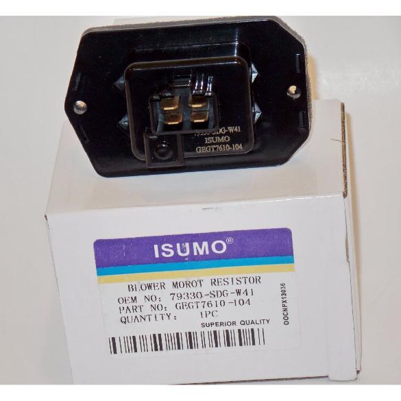 Blower Motor Resistor+pigtail Fits:Honda Civic CR-V CR-Z Element ight Odyssey