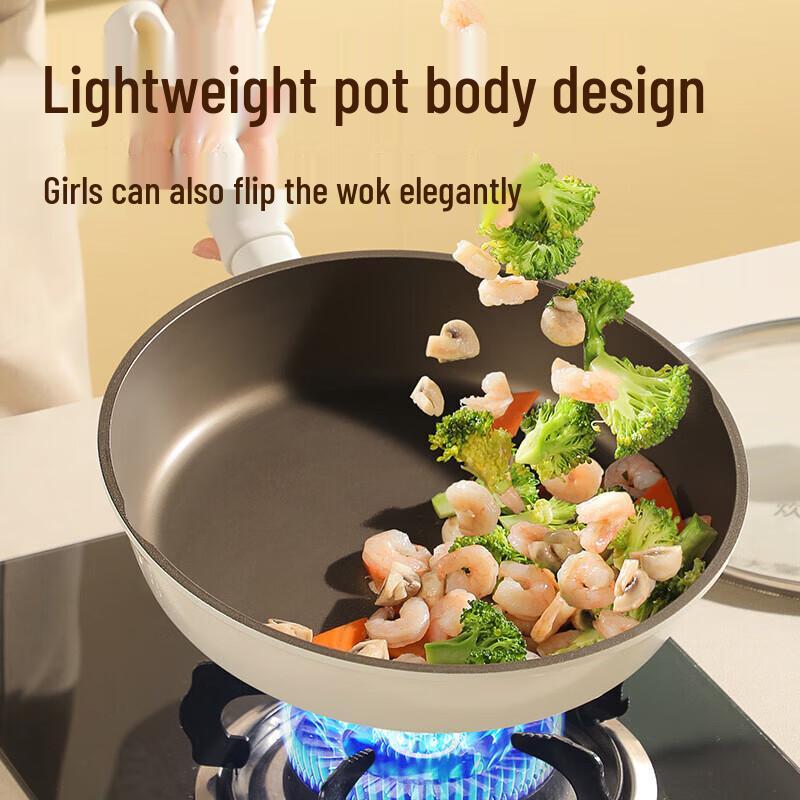 COOKER KING 24cm Flat-Bottom Frying Pan