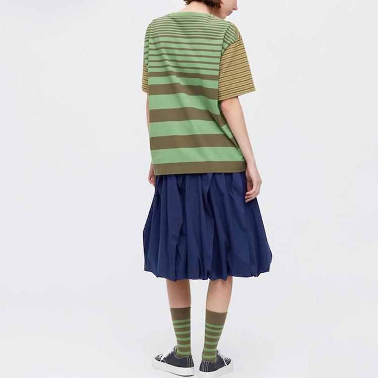 Uniqlo X MARNI Womens Balloon Shape Skirt (Asia Sizing) Navy Women Streetwear 448966-69
