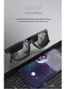 AI Smart Bluetooth Glasses: Wireless Headphones with Real-Time Translation In 100+ Languages, Music Streaming, and Call Features.