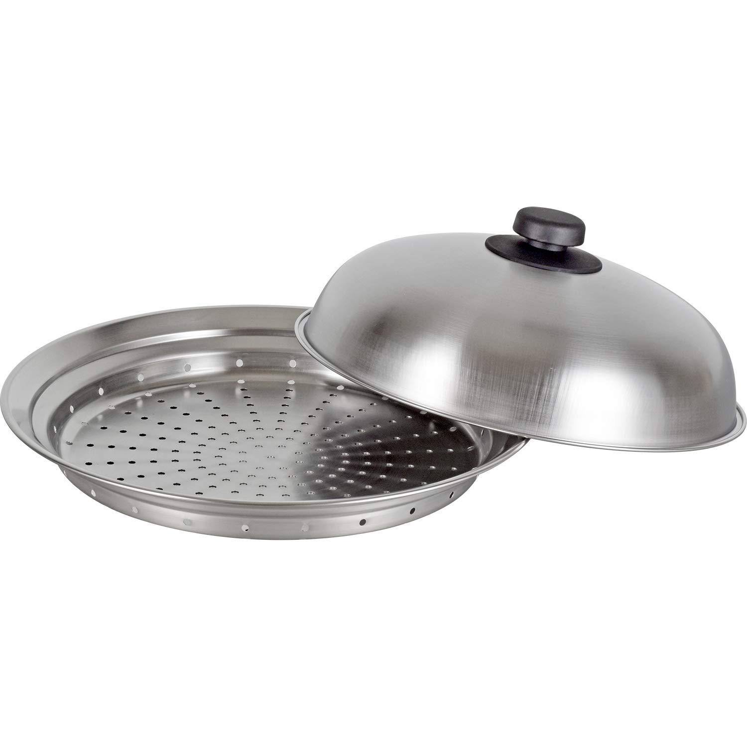 

Wahei Freiz ME-7195: Steamer Rack & Cover for 24-26cm Frying Pans, Stainless Steel, Made in Japan