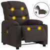 VidaXL Fauteuil de Massage Inclinable Électrique, Chaise de Relaxation avec Dossier, Siège avec Accoudoirs, Fauteuil TV de 3206641