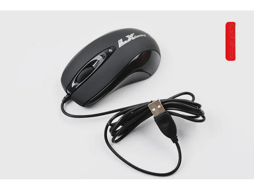 Lisheng LX-305 7-Button USB Wired Gaming Mouse for PC